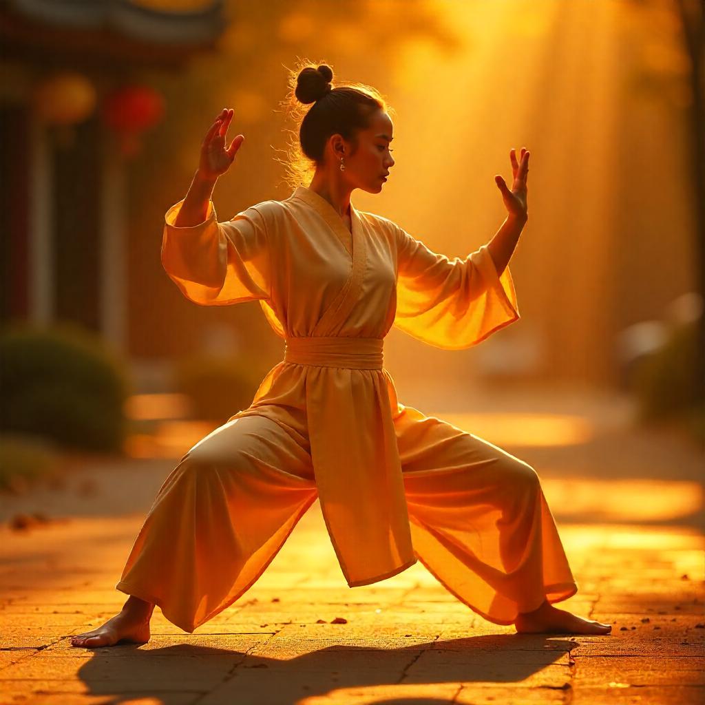 Tai Chi utomhus